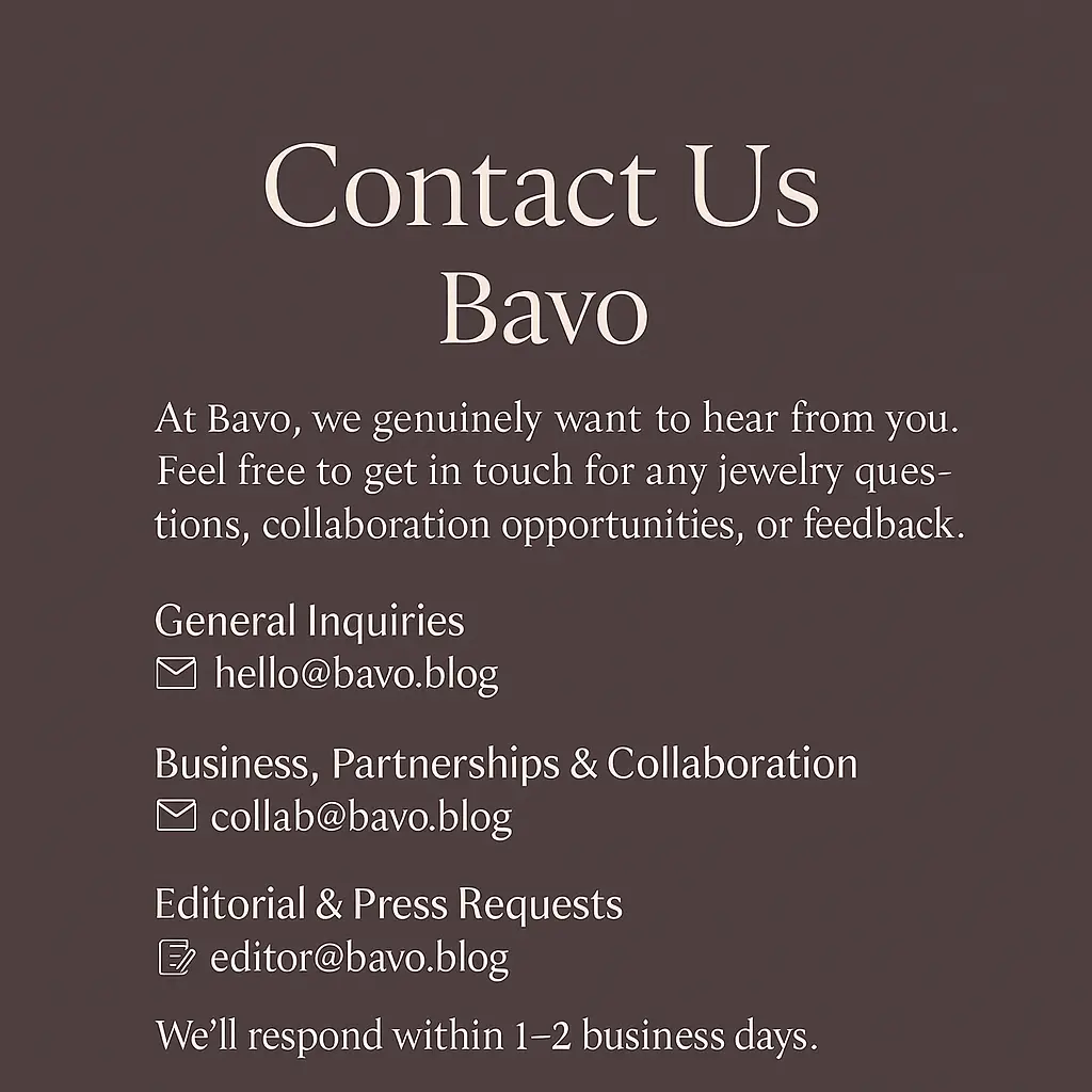 Contact Us – Bavo.blog